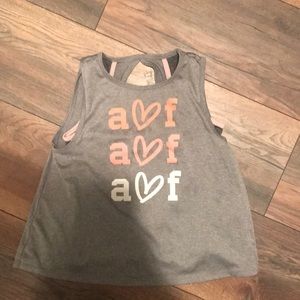 Abercrombie Kids size:5-6 key hole tank top